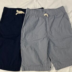 Navy and Light Gray Casual Shorts (2 pieces)